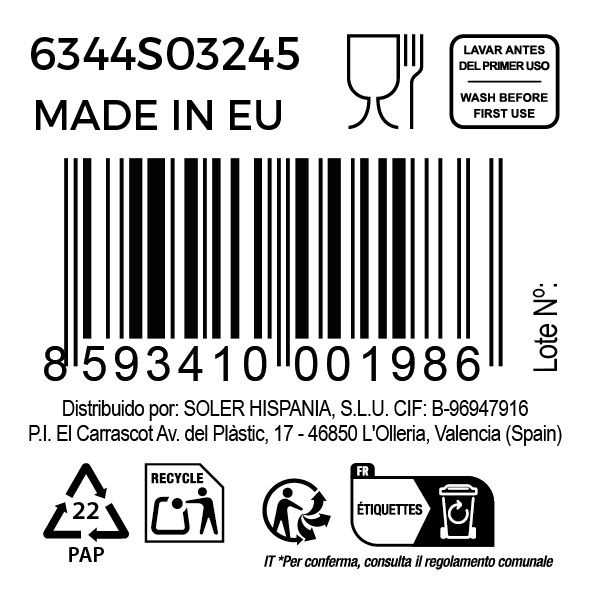 Bohemia Set 6 Copas de Vino Clara 450cc (4 Cajas)