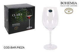 Bohemia Set 6 Copas de Vino Clara 450cc (4 Cajas)