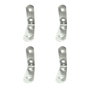 Edm Ángulo refuerzo AN24 de acero zincado 50x50x16 mm 4 uds blister