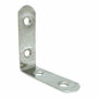 Edm Ángulo de refuerzo AN24 de acero zincado, 50 x 50 x 16 mm, 4 uds