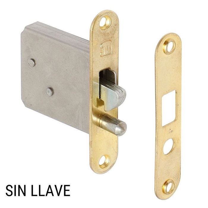 Cerraval Cerradura Buro Cantos Redondos Mano Derecha