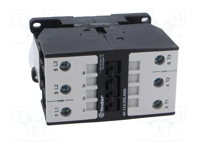 FINDER Contactor 3-polar 50A 230VAC NO x3 Serie 6K FINDER Contactor 3-polar 50A 230VAC NO x3 Serie 6K
