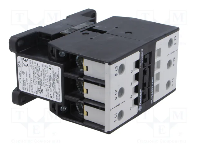 FINDER Contactor 3-polar 50A 230VAC NO x3 Serie 6K FINDER Contactor 3-polar 50A 230VAC NO x3 Serie 6K