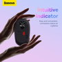Baseus F01B Tri-Mode Mouse, Gris escarcha
