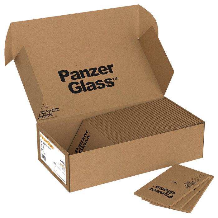 PanzerGlass Protector de Pantalla Samsung Galaxy A54 5G - UWF - 50 Unidades - Vidrio Templado Ultra-Wide Fit, Aplicación en Seco y Sin Burbujas