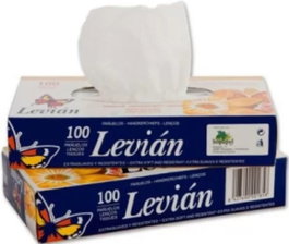 Levian Caja de 30 paquetes de 100 pañuelos faciales