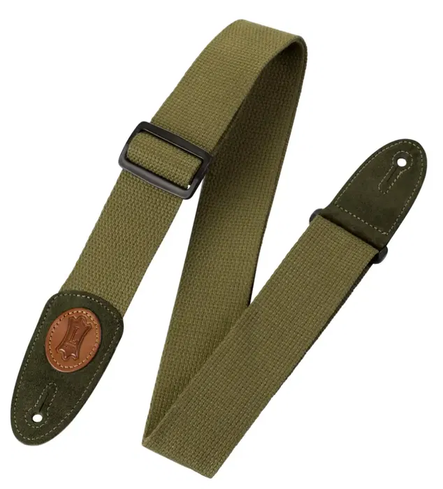 Levy's Correa Signature Cotton Series 2" Verde Levy's Correa Signature Cotton Series 2" Verde