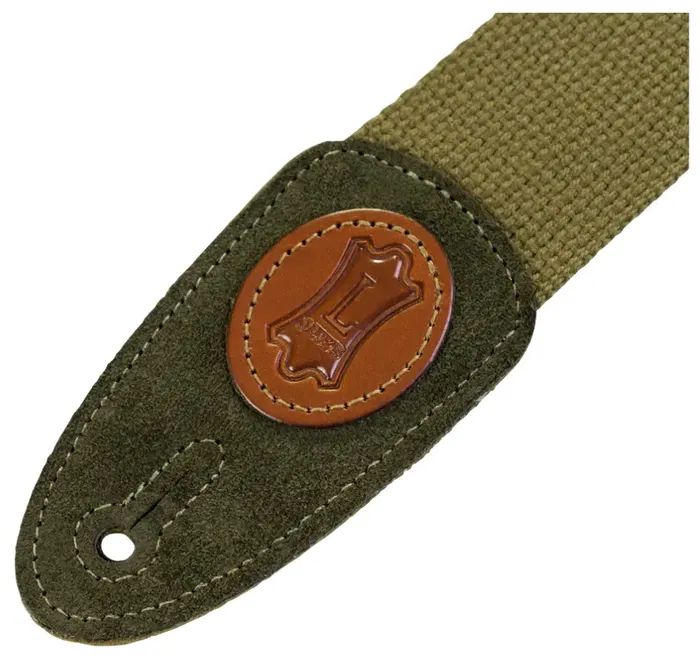 Levy's Correa Signature Cotton Series 2" Verde Levy's Correa Signature Cotton Series 2" Verde