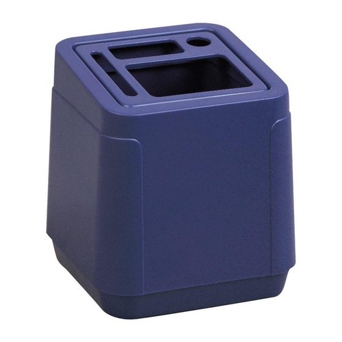 Porta Lapices Artes Plastico Cuadrado (Set de 12)