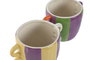 DKD Home Decor Macetero Dolomite 22,5x16x15 Pack de 2 Surtido Multicolor