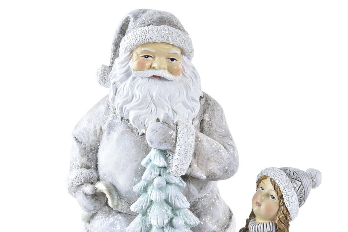 DKD Home Decor Figura Resina LED Gris DKD Home Decor Figura Resina LED Gris