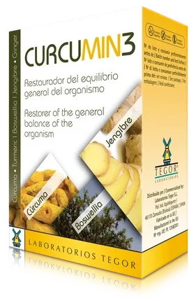 TEGOR Curcumin 3 30 comprimidos