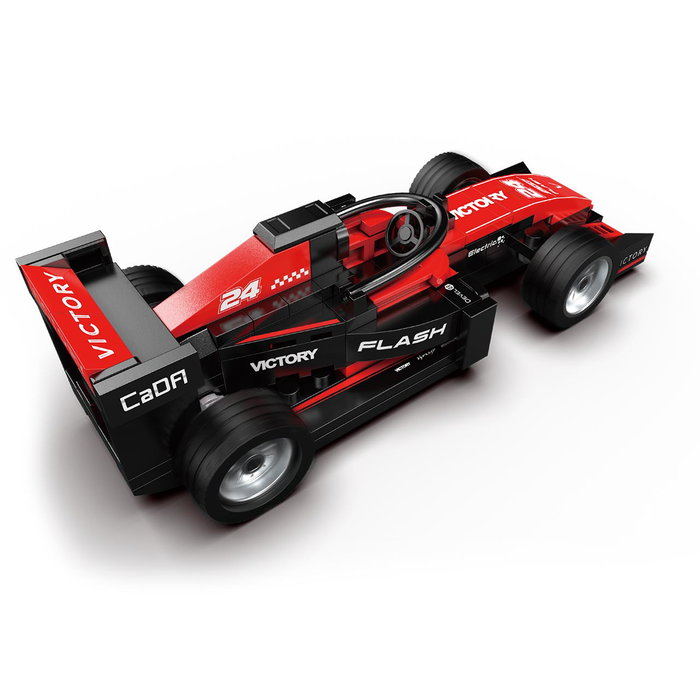 Deqube Triumph Legend 123 Pzas Coche Deportivo de Construcción para Niños +8 Años