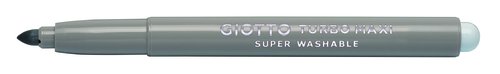 Giotto Turbo Maxi Rotuladores de Fibra Gris, Set de 12 Unidades Giotto Turbo Maxi Rotuladores de Fibra Gris, Set de 12 Unidades