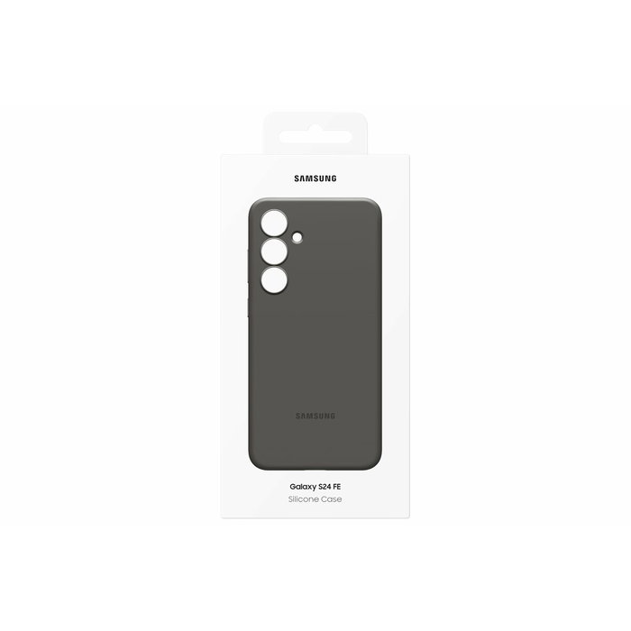 Samsung Funda de silicona FlipSuit para Samsung Galaxy S24 FE, amarillo