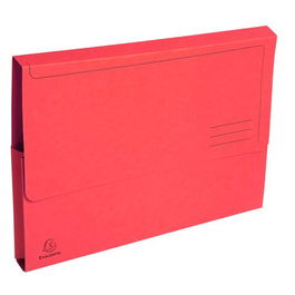 Subcarpeta Exacompta Forever (Bolsa Fuelle 32Mm) 290G A4 Rojo Paquete De 10