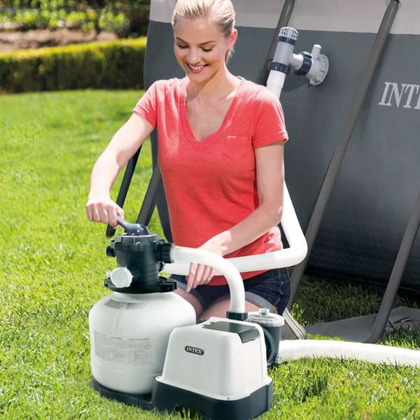 Intex Depuradora Filtro Arena Electrica 7900l/h 220/240v Intex Depuradora Filtro Arena Electrica 7900l/h 220/240v