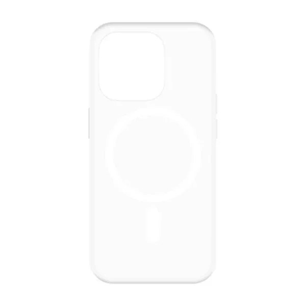 Just in Case 8305978 Funda transparente para Apple iPhone 15 Pro con MagSafe, TPU resistente a golpes y rayones