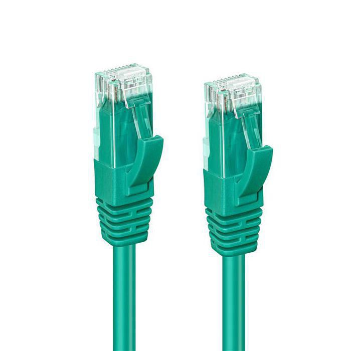 MicroConnect U/UTP CAT5e 3M Verde PVC Cable Ethernet