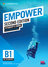 Empower Pre-intermediate/B1 Student's Book with Digital Pack, Adrian Doff - CAMBRIDGE