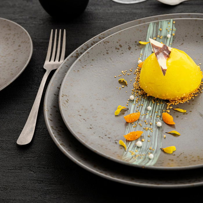 Plato Llano Porcelana Oxide Ariane 31 cm