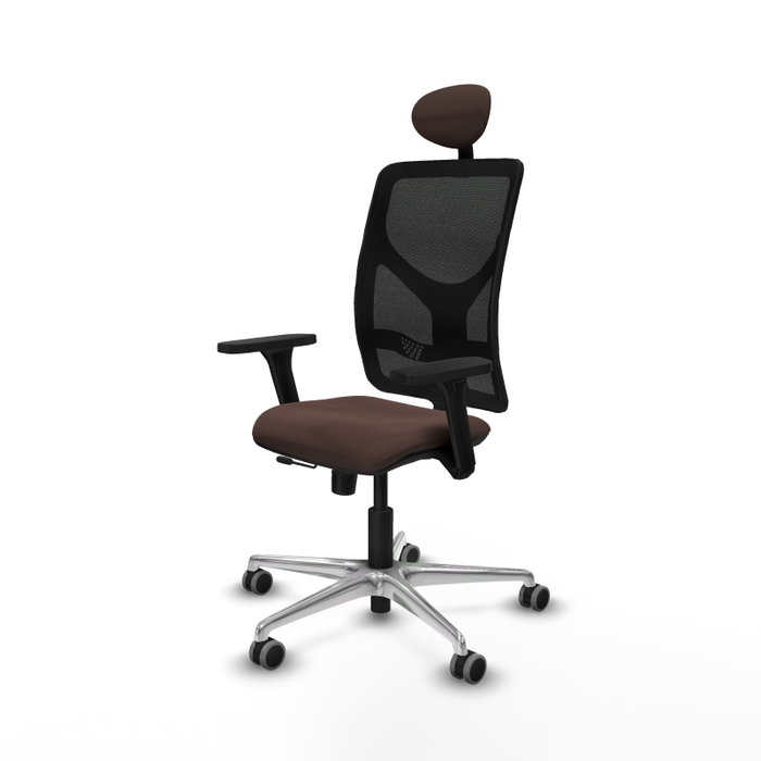 PIQUERAS Y CRESPO Silla de oficina Motilla con mecanismo Sincro/Traslack, Brazos 3D y Cabecero Fijo PIQUERAS Y CRESPO Silla de oficina Motilla con mecanismo Sincro/Traslack, Brazos 3D y Cabecero Fijo