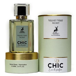 MAISON ALHAMBRA Velvet Vert Secret Chic - Eau de Parfum para Mujer, 100 ml, Vaporizador