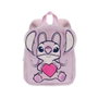 Karactermania Mochila Peluche Corazón Angel Stitch Disney Rosa