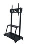 Vivolink Soporte móvil profesional para monitor de 42” a 100” negro