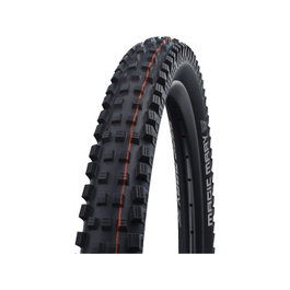 Schwalbe Magic Mary Cubierta 27.5x2.40 HS447 EVO Supergravity Addix Soft Tubeless Plegable Negro/Marrón 62-584