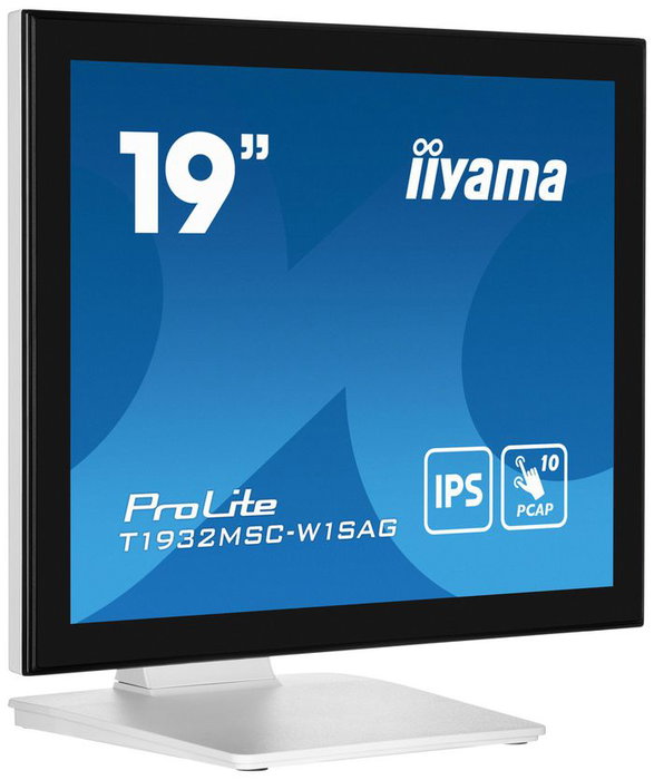 iiyama ProLite T1932MSC-W1SAG Monitor Táctil 19 pulg Blanco