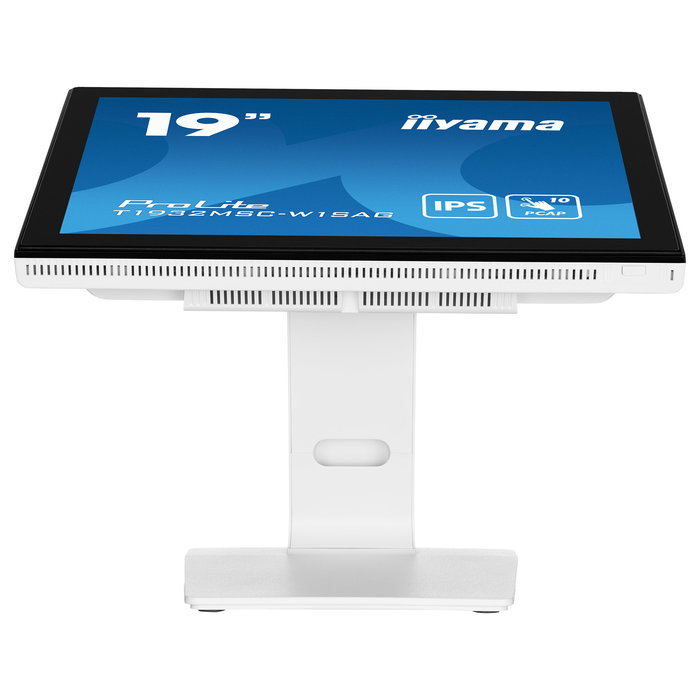 IIYAMA ProLite T1932MSC-W1SAG Monitor táctil 19" / 48.3 cm, Resolución 1280x1024 (5:4), Panel IPS, Multi-Touch, HDMI, DisplayPort, USB, Blanco