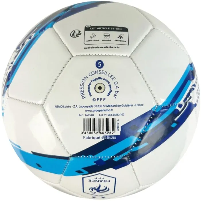 FFF Balón de fútbol Aurora Talla 5 380 g FFF3450652665282