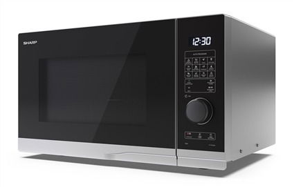 Sharp YC-PG234AE-S Microondas Digital + Grill 900W - 23 Litros