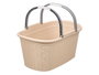 STEFANPLAST Cesto para ropa Elegance con asas, Crema
