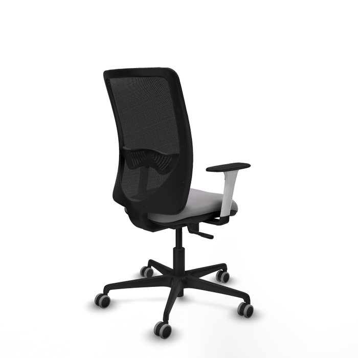 PIQUERAS Y CRESPO Silla de oficina Zulema con mecanismo Sincro, Gris y Negro PIQUERAS Y CRESPO Silla de oficina Zulema con mecanismo Sincro, Gris y Negro