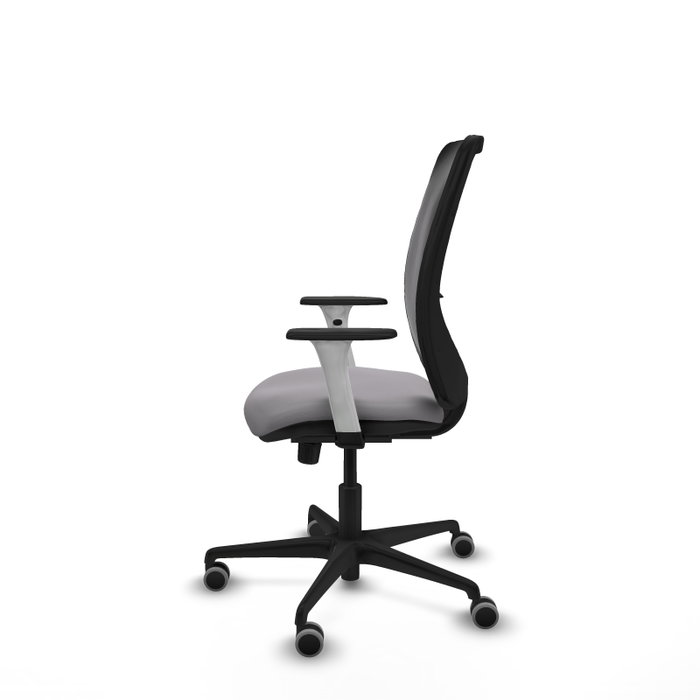 PIQUERAS Y CRESPO Silla de oficina Zulema con mecanismo Sincro, Gris y Negro PIQUERAS Y CRESPO Silla de oficina Zulema con mecanismo Sincro, Gris y Negro