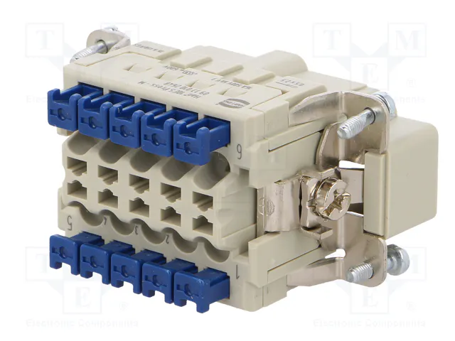 HARTING Conector HDC Han® ES Press Macho 10 Pines