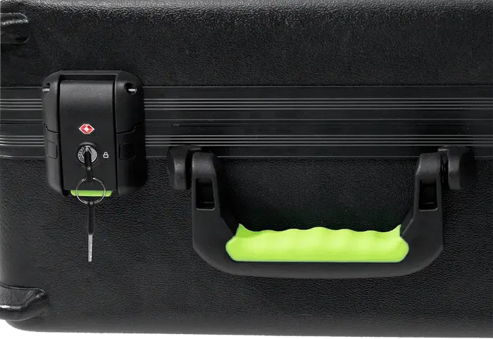 SBG Estuche de Transporte para 7 Micrófonos HF y Accesorios, Cierre TSA para Viaje