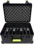 SBG Estuche de Transporte para 7 Micrófonos HF y Accesorios, Cierre TSA para Viaje