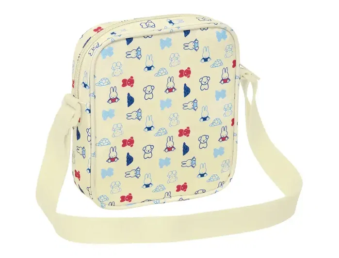 Safta Bolsito Bandolera Miffy Buddy Reciclado y Repelente al Agua