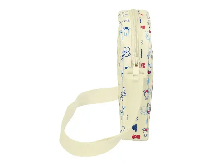 Safta Bolsito Bandolera Miffy Buddy Reciclado y Repelente al Agua