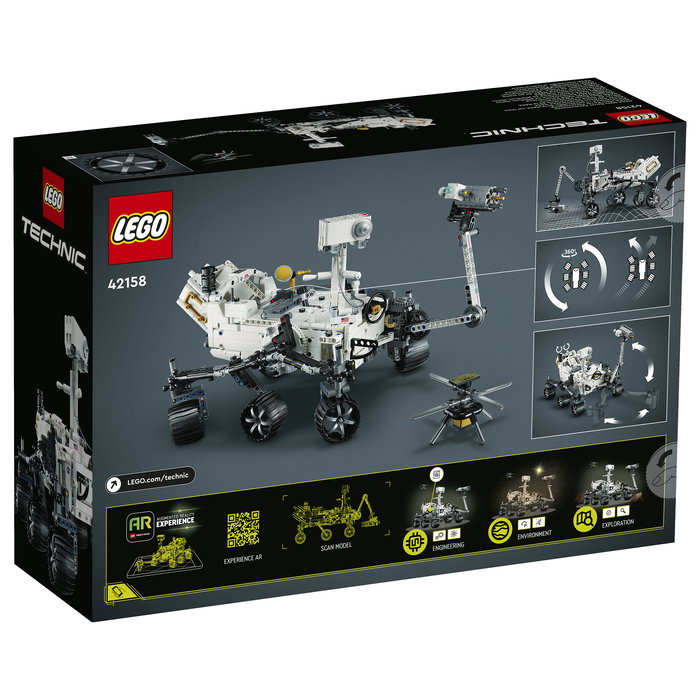 LEGO 42158 Technic NASA Mars Rover Perseverance Set de Construcción para Adultos