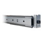 Inter-Tech Carril de rack telescópico deslizante 2U 19", gris, 30 kg de capacidad, Acero, 88887221