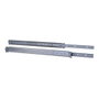 Inter-Tech Carril de rack telescópico deslizante 2U 19", gris, 30 kg de capacidad, Acero, 88887221