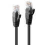 Lindy 48080 Cable de red Cat6 U/UTP de 5 m Negro