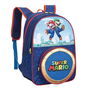 Toybags Mochila Super Mario con Bolsillo Frontal Redondo, Forrada y Personalizada, 28 x 23 x 10 cm