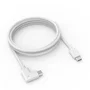 Compulocks Cable USB-C a USB-C 0.6 m (6ftallusbc), USB 2.0, Conector Macho Derecho y Angular, Blanco