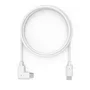 Compulocks Cable USB-C a USB-C 0.6 m (6ftallusbc), USB 2.0, Conector Macho Derecho y Angular, Blanco