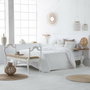 Figura Decorativa Alexandra House Living Blanco Ángel 18 x 19 x 29 cm